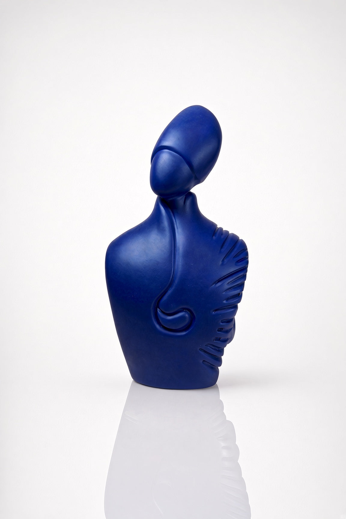 the new San Gennaro - 27 cm opaque colored resin sculpture