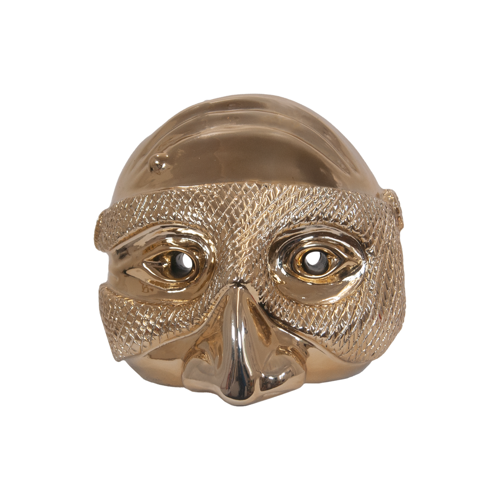 Pulcimhen - Abbiamo un sogno nel cuore, scultura in resina oro lucido (vers. grande)