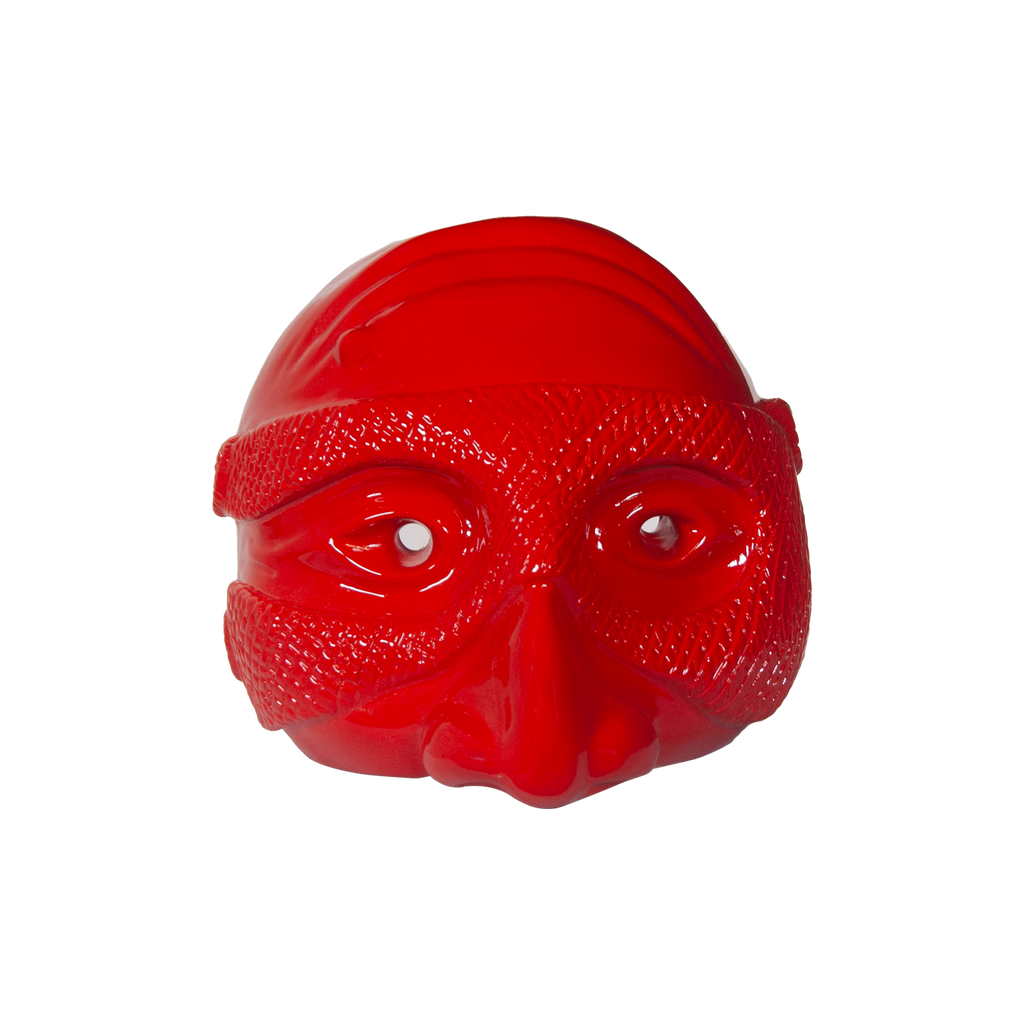 Pulcimhen - Abbiamo un sogno nel cuore, scultura in resina rossa lucido (vers. grande)