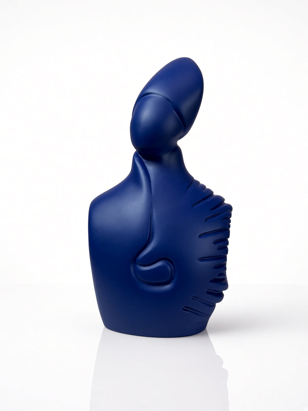il nuovo San Gennaro - scultura in resina colorata opaca da 14 cm