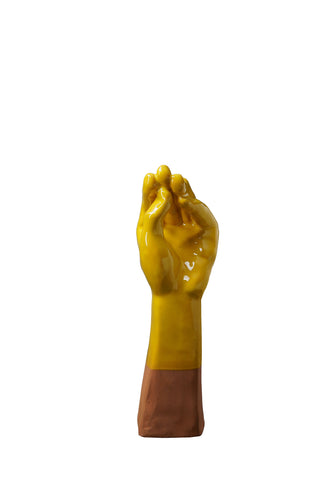 Ma ch vvuo'? - scultura in terracotta de 