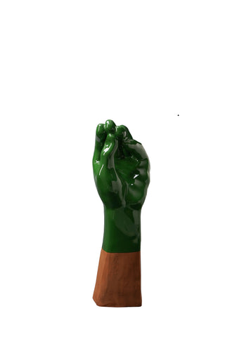 Ma ch vvuo'? - scultura in terracotta de 