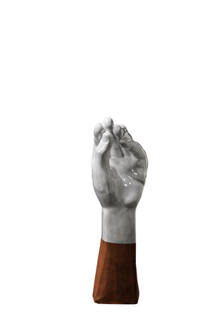 Ma ch vvuo'? - scultura in terracotta de 