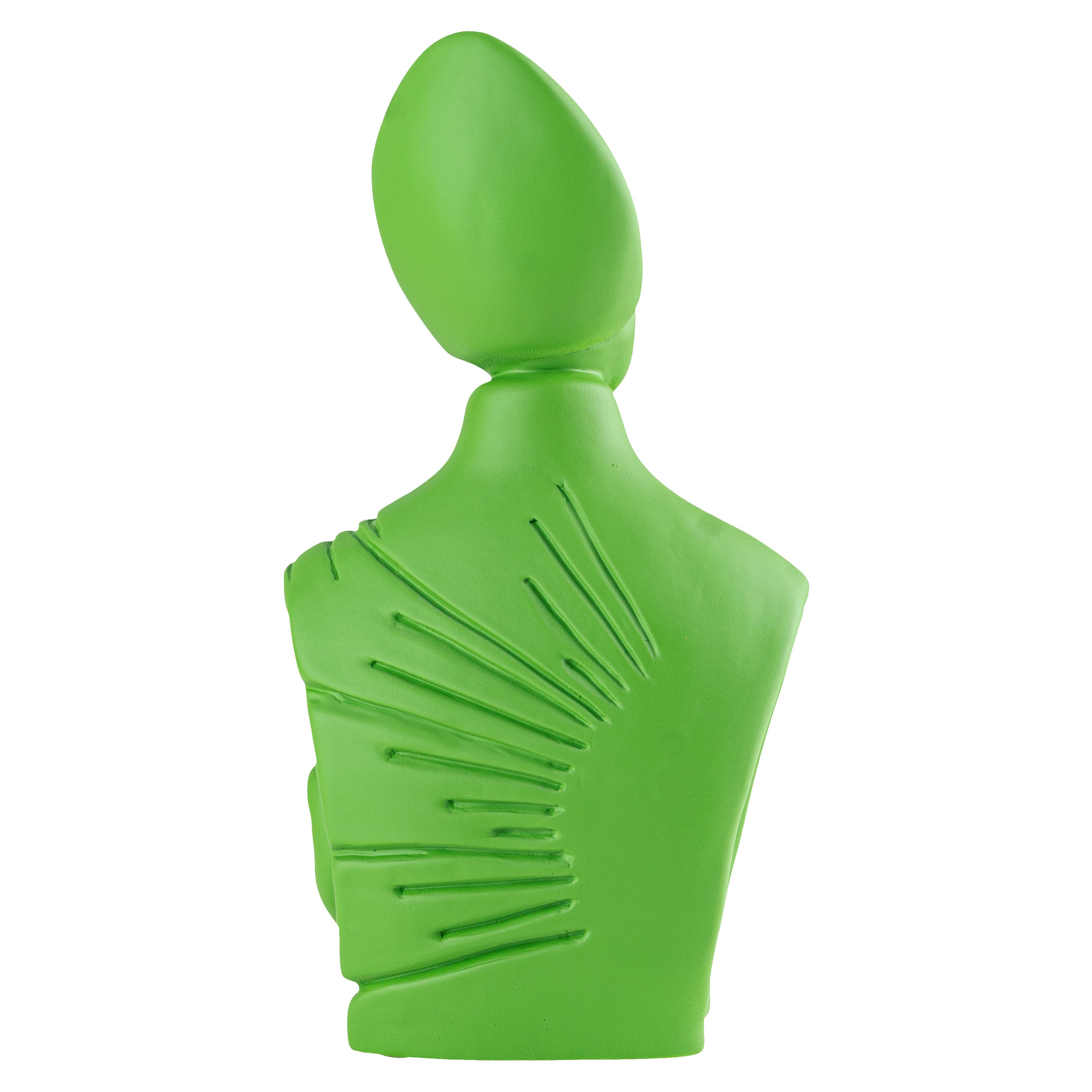 il nuovo San Gennaro - scultura in resina colorata opaca da 27 cm