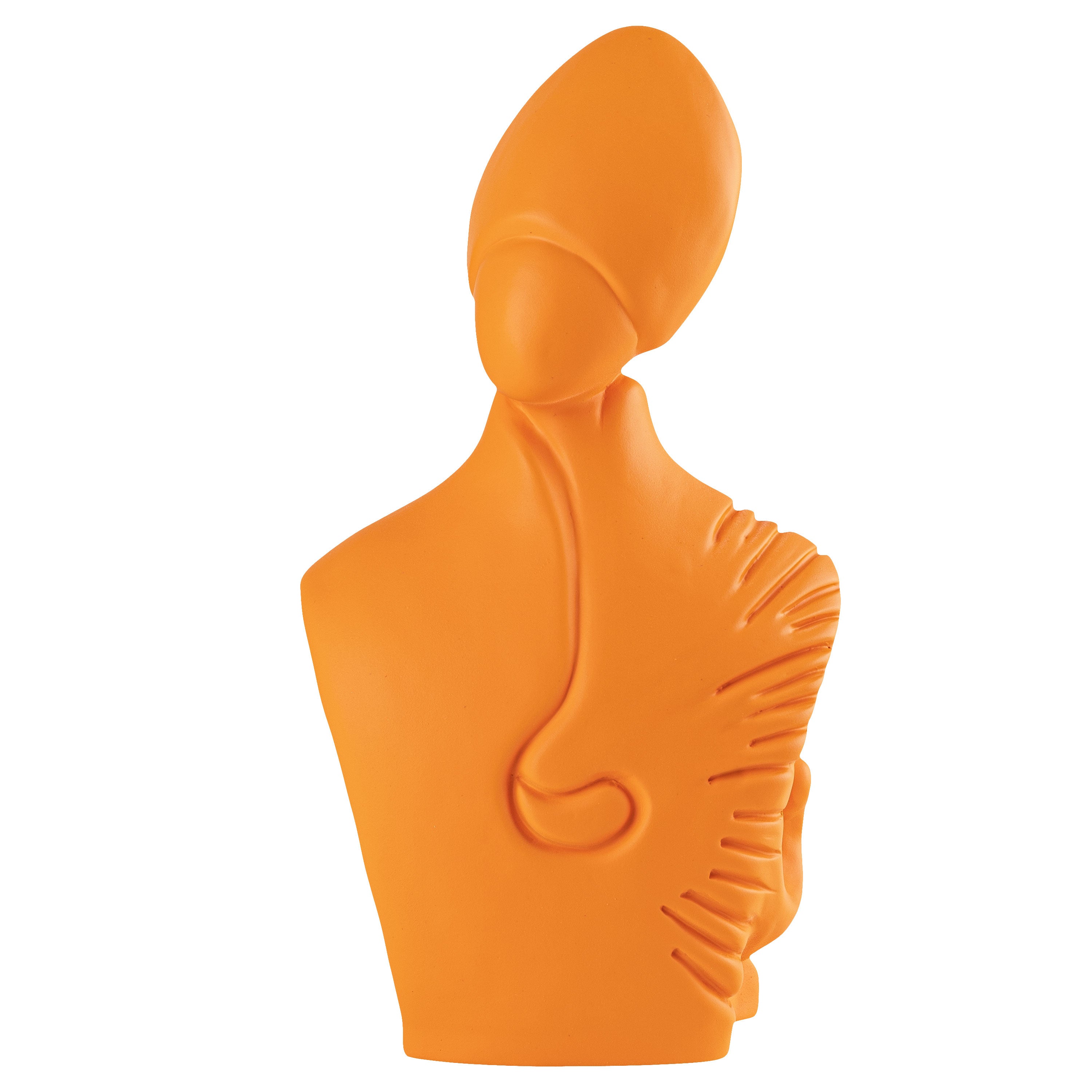 il nuovo San Gennaro - scultura in resina colorata opaca da 27 cm