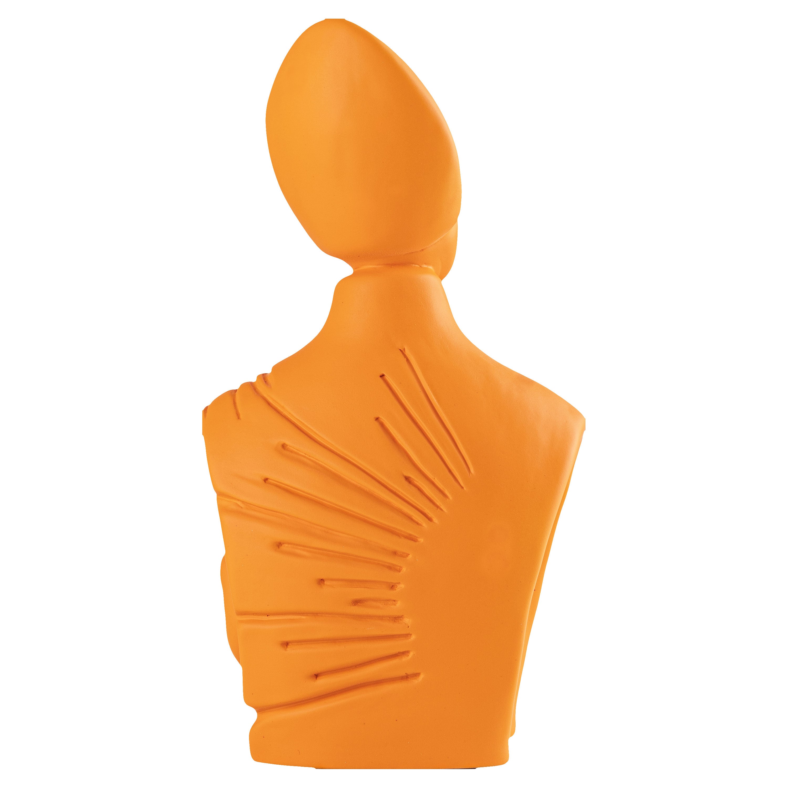 il nuovo San Gennaro - scultura in resina colorata opaca da 27 cm