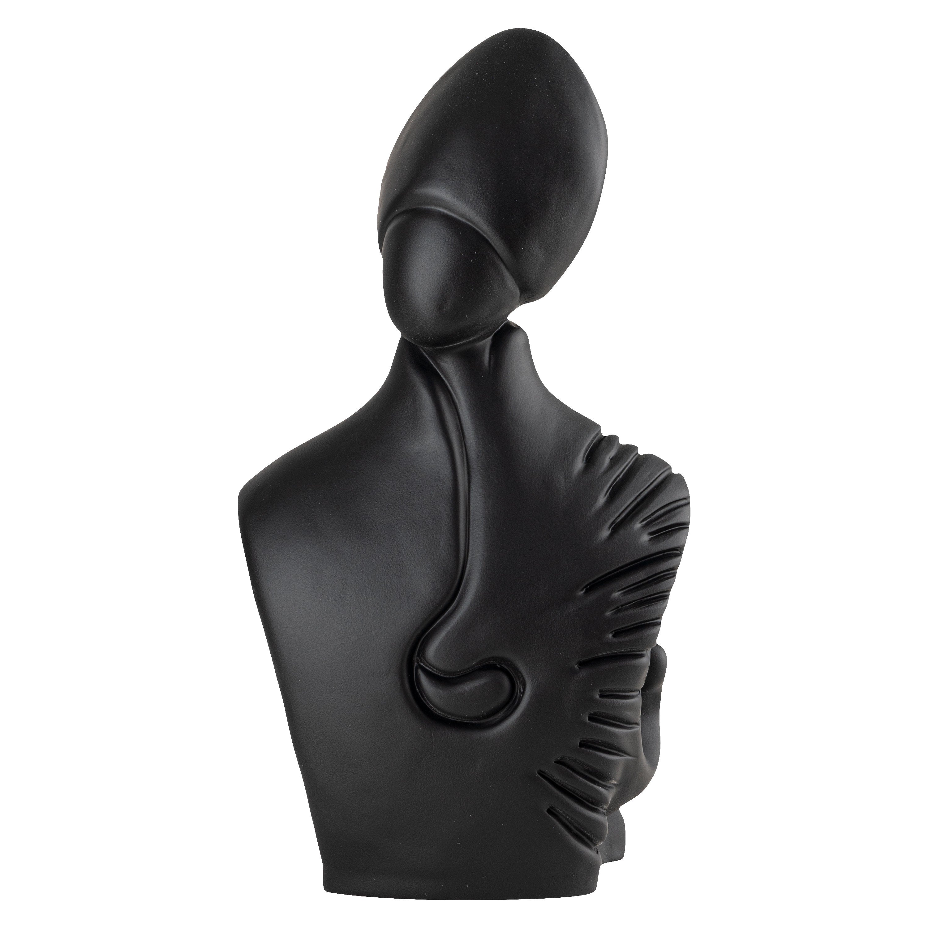 il nuovo San Gennaro - scultura in resina colorata opaca da 27 cm