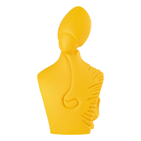 the new San Gennaro - 27 cm opaque colored resin sculpture