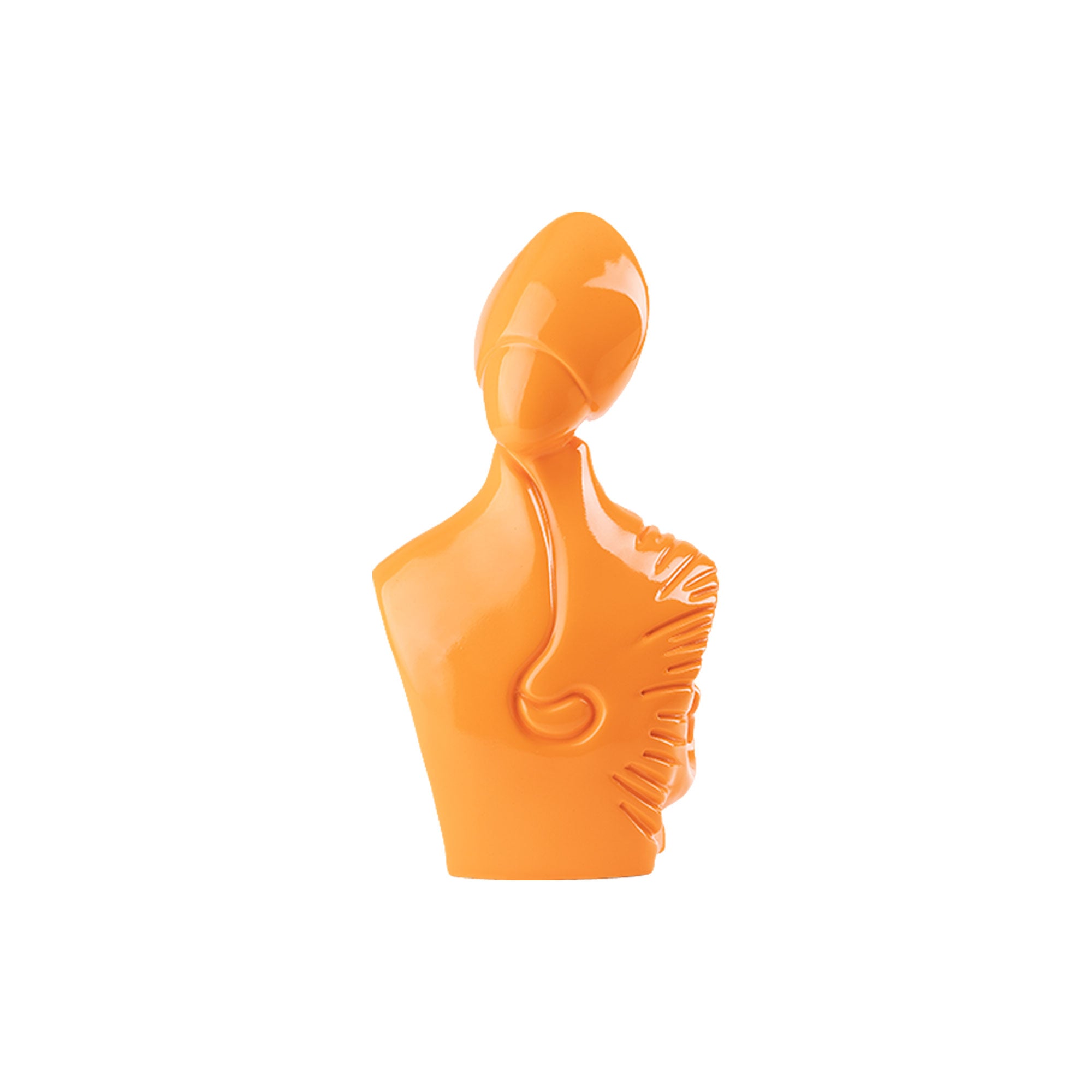 the new San Gennaro - 14 cm glossy colored resin sculpture