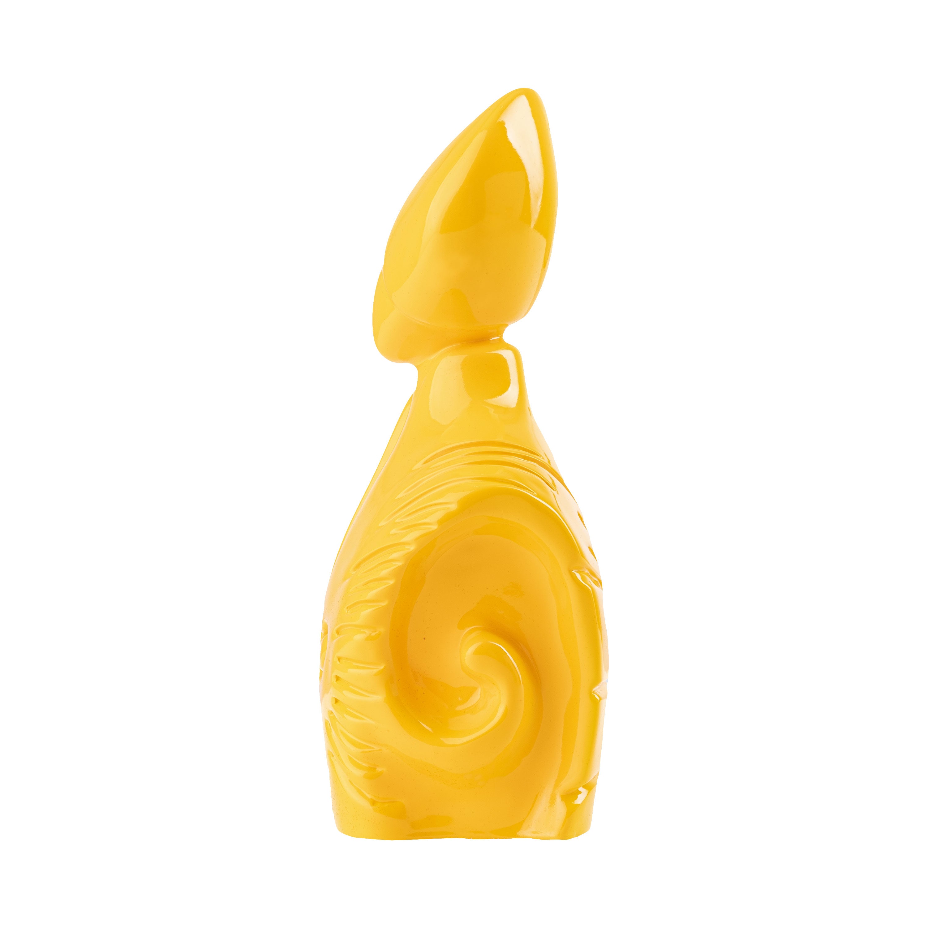 il nuovo San Gennaro - scultura in resina colorata lucida da 27 cm