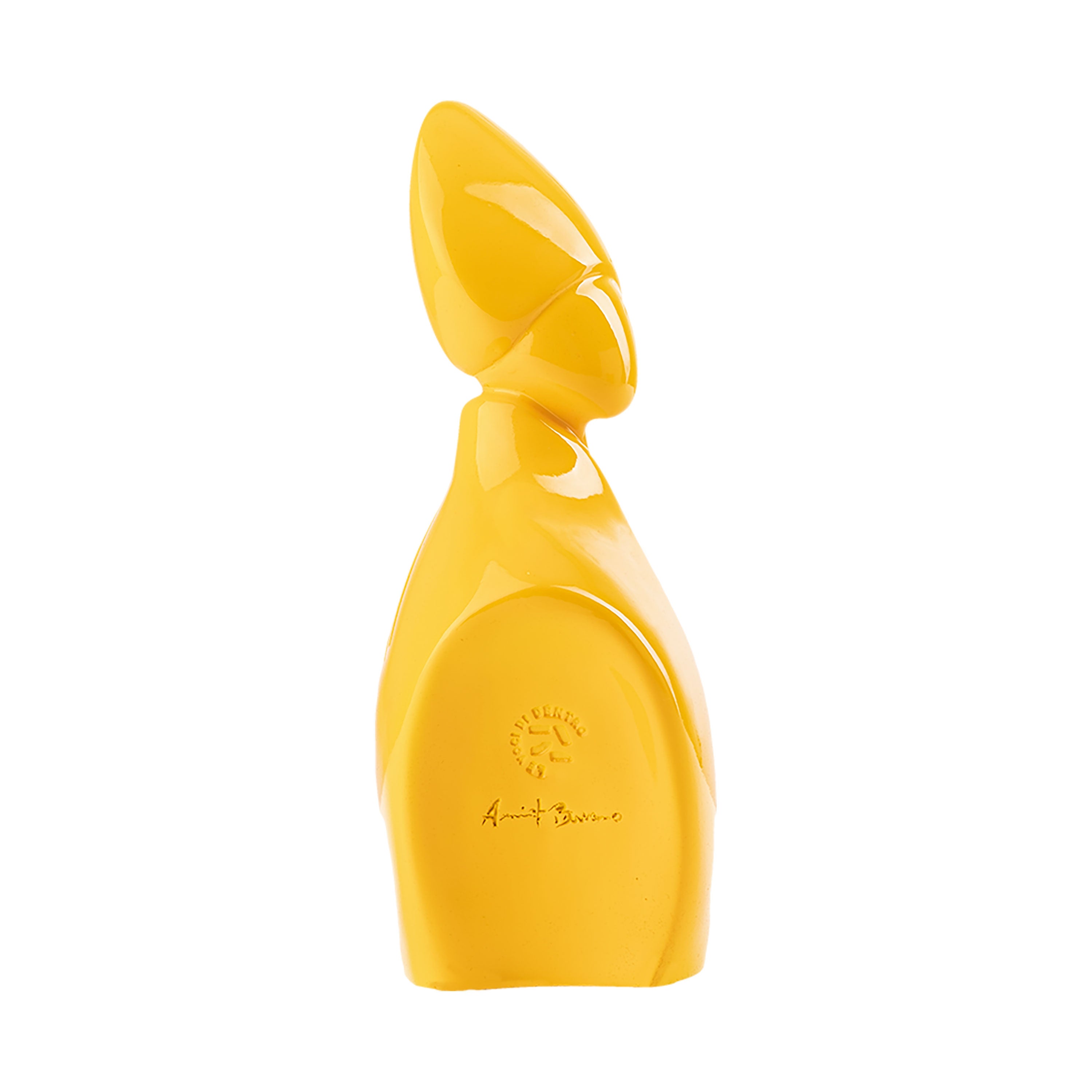 il nuovo San Gennaro - scultura in resina colorata lucida da 27 cm