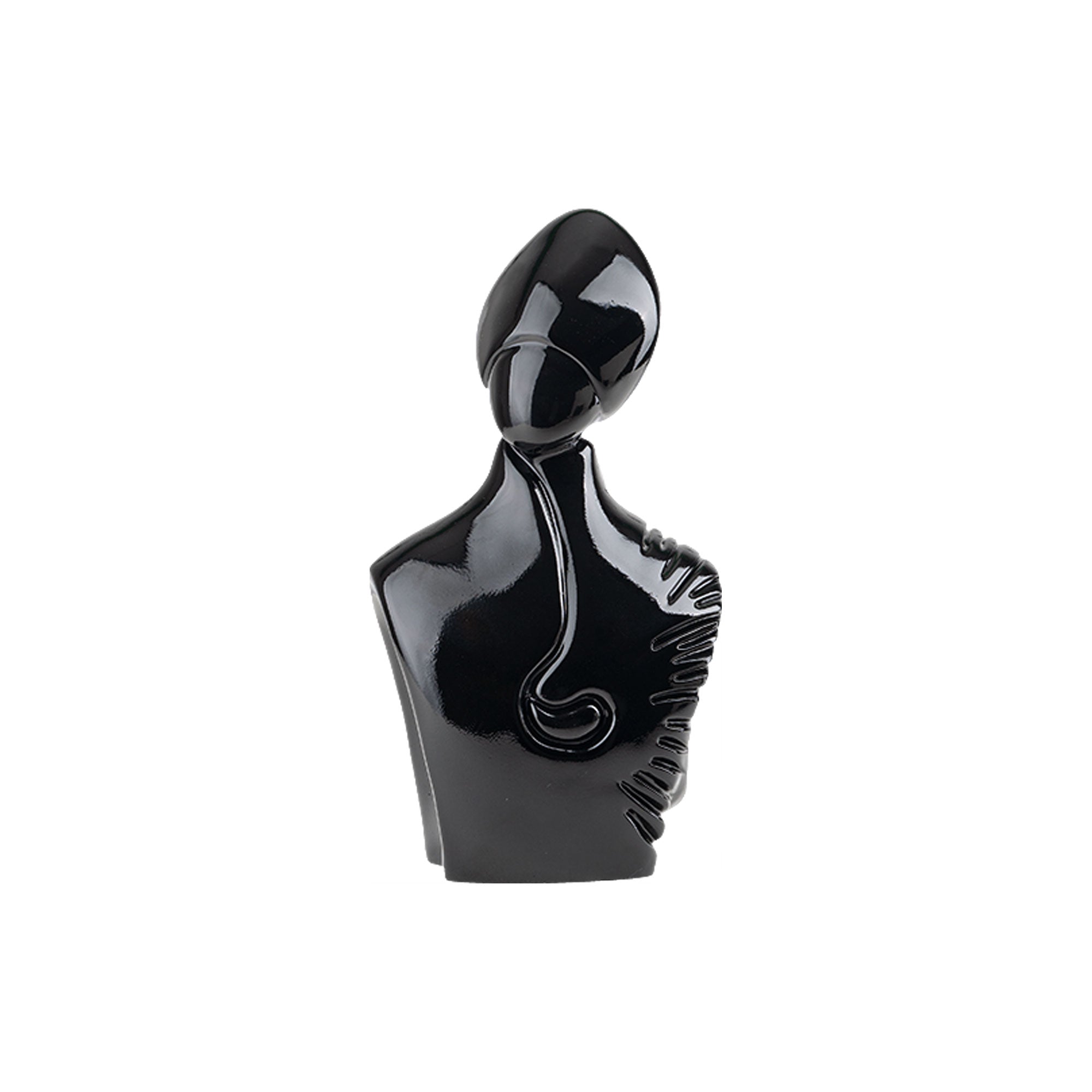 the new San Gennaro - 14 cm glossy colored resin sculpture