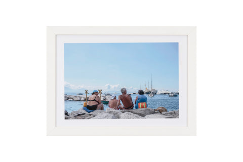 Seafarers - photographic print with Italian artisan frame