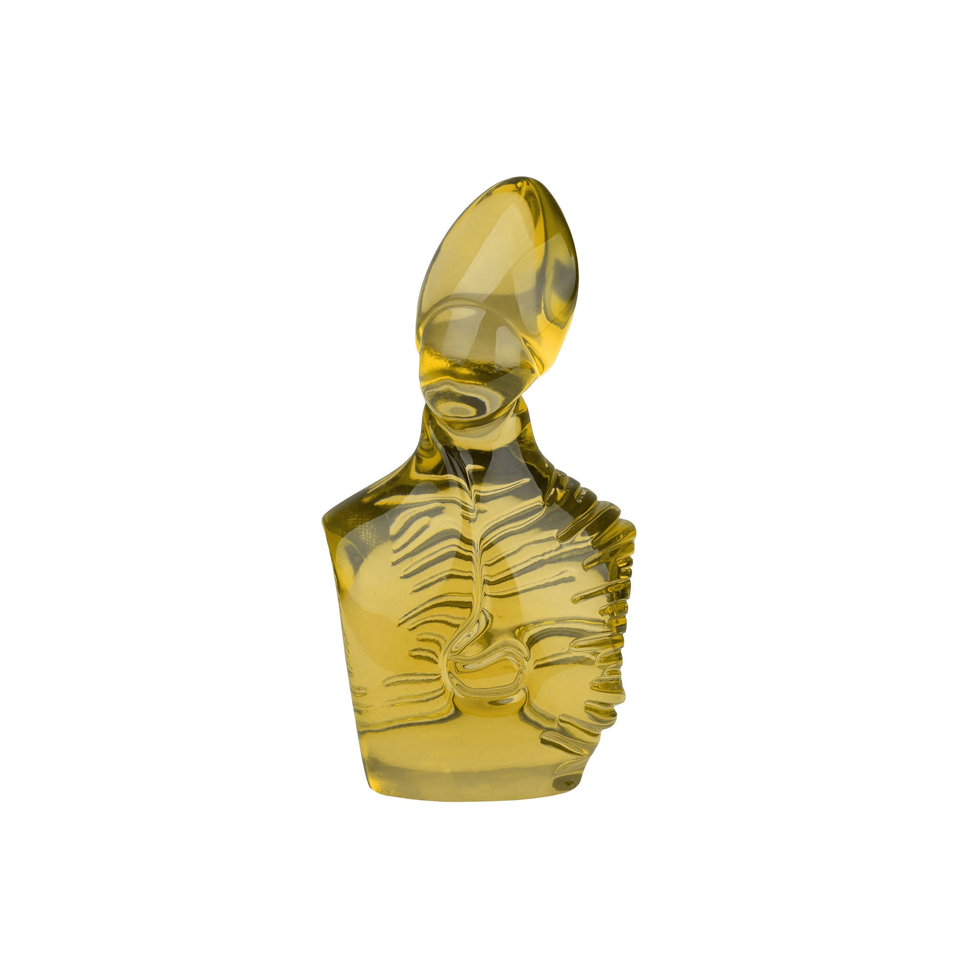il nuovo San Gennaro - scultura in resina colorata lucida da 14 cm