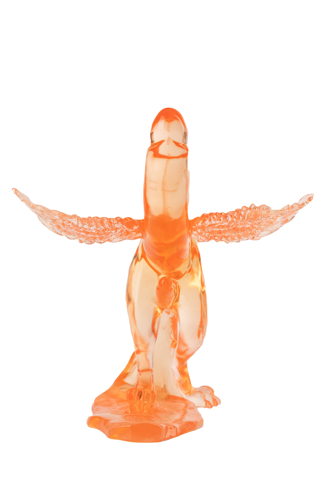 Uocchie, maluocchie e fatte l'uocchie - scultura in resina del fallo alato