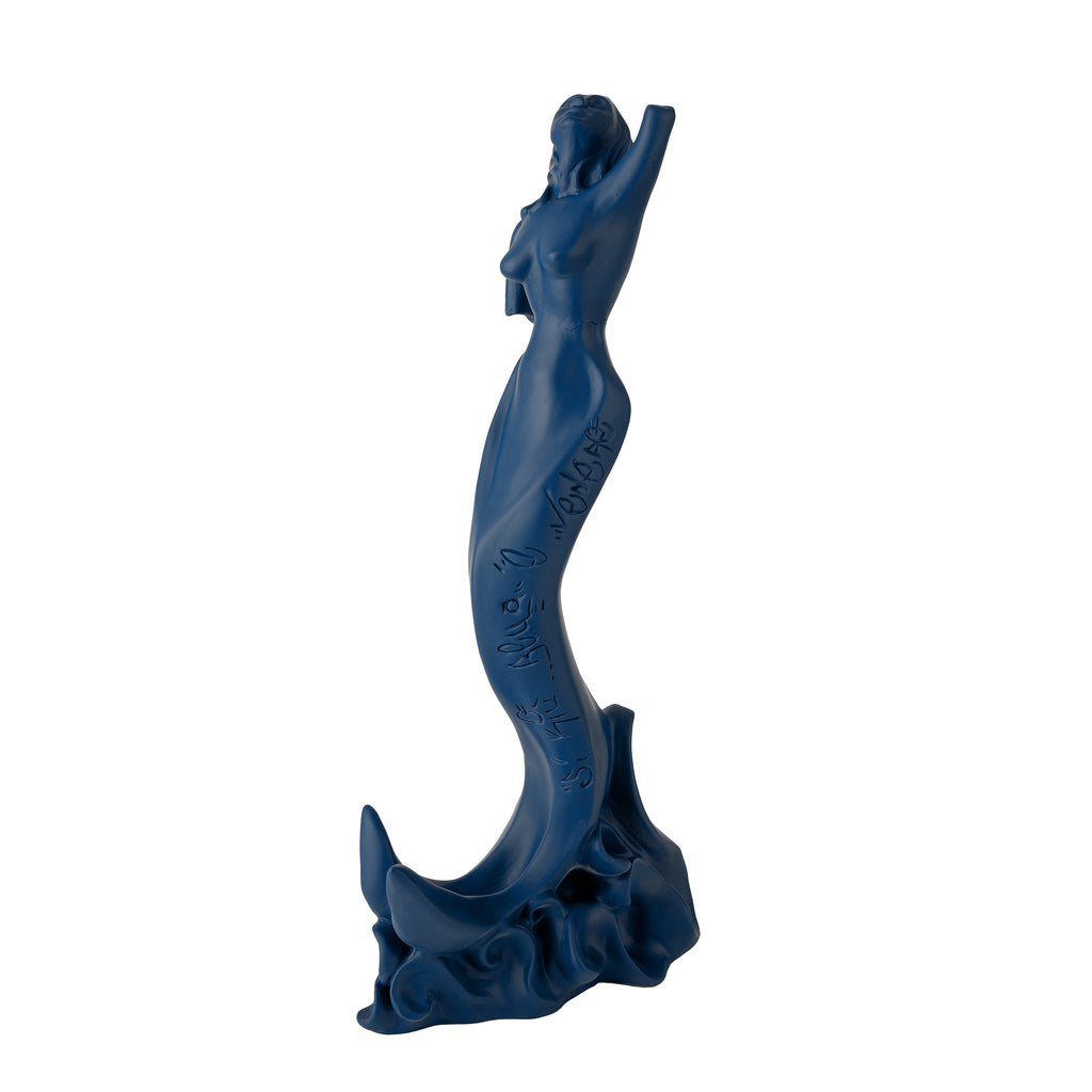 Partenope è cchiù bell' 'e Venere - scultura in resina sulla sirena protettrice di Napoli