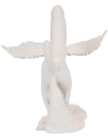 Uocchi, maluocchi and made the uocchie - resin sculpture of the winged phallus