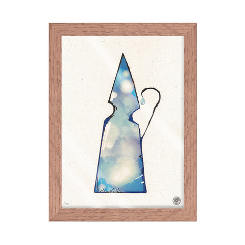 San GennAIR - grafica d'autore Special G numerata con cornice artigianale italiana