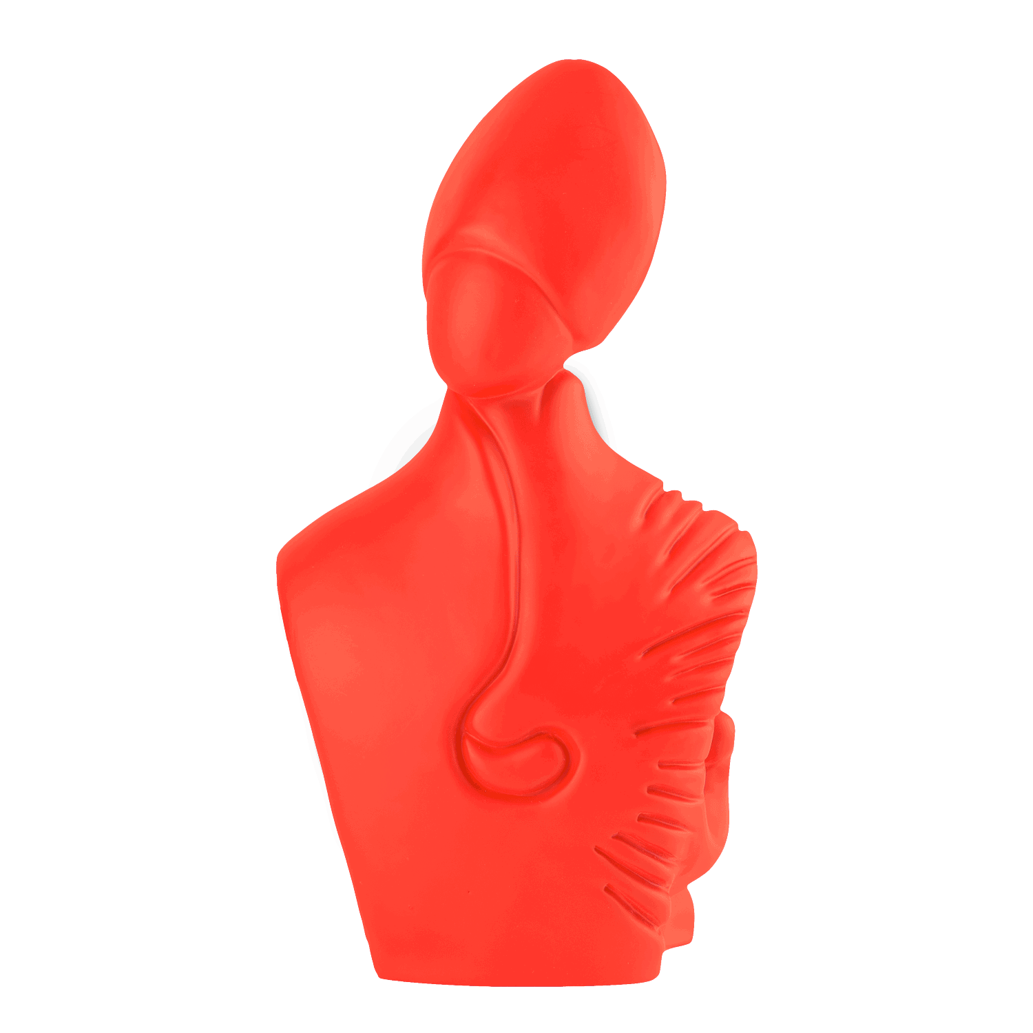 il nuovo San Gennaro - scultura in resina colorata opaca da 27 cm