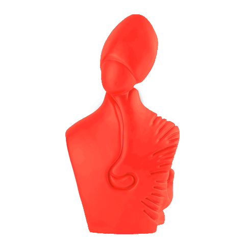 il nuovo San Gennaro - scultura in resina colorata opaca da 27 cm