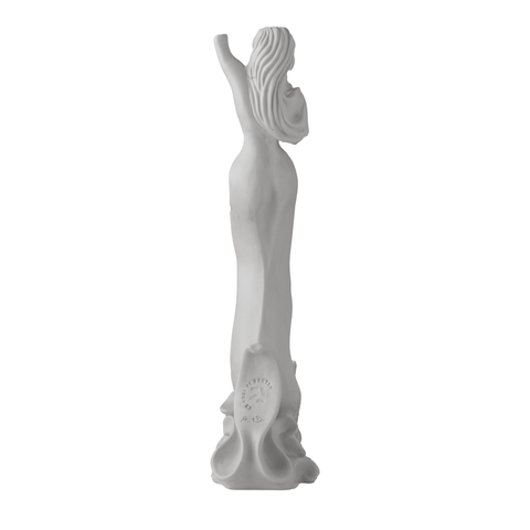 Partenope è cchiù bell' 'e Venere - sculpture in resin on the siren protector of Naples