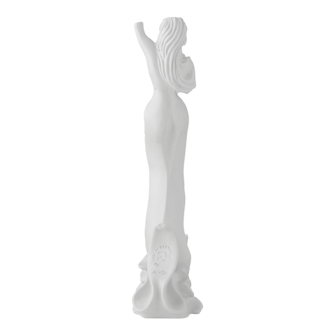 Partenope è cchiù bell' 'e Venere - sculpture in resin on the siren protector of Naples