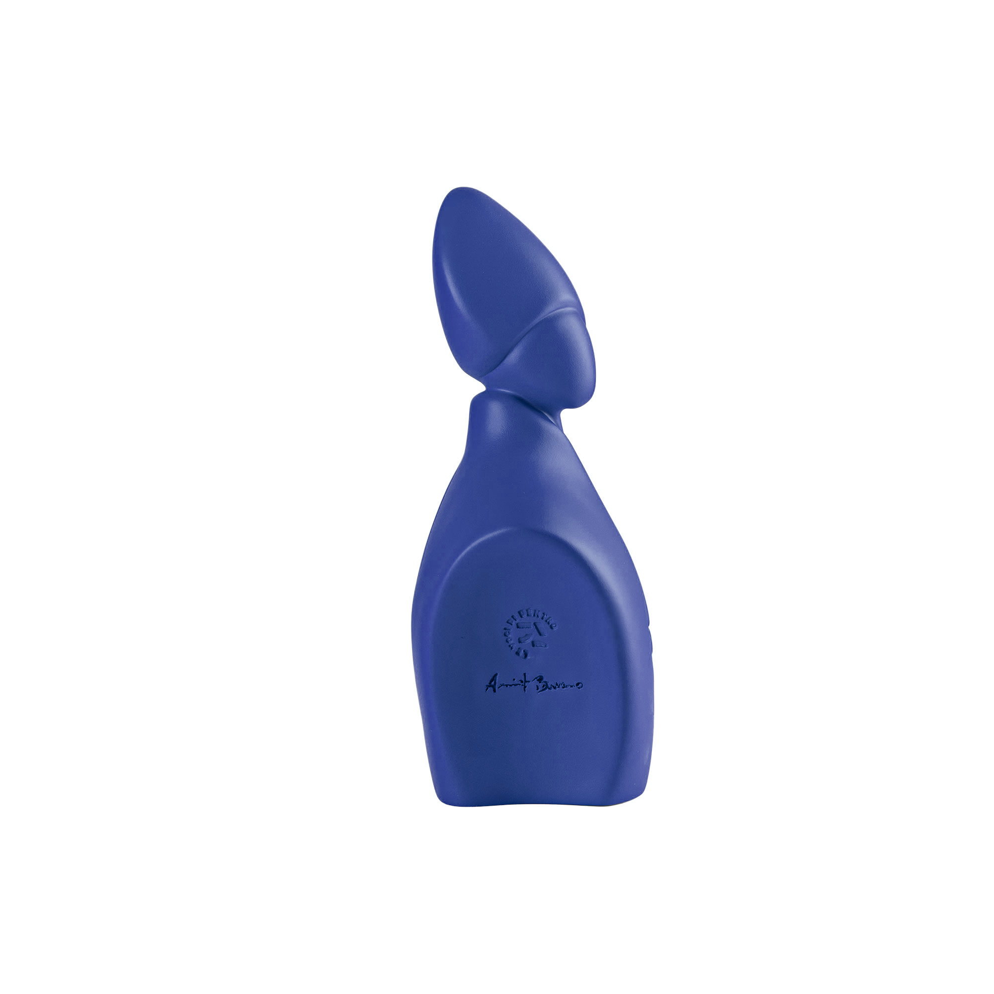 il nuovo San Gennaro - scultura in resina colorata opaca da 14 cm