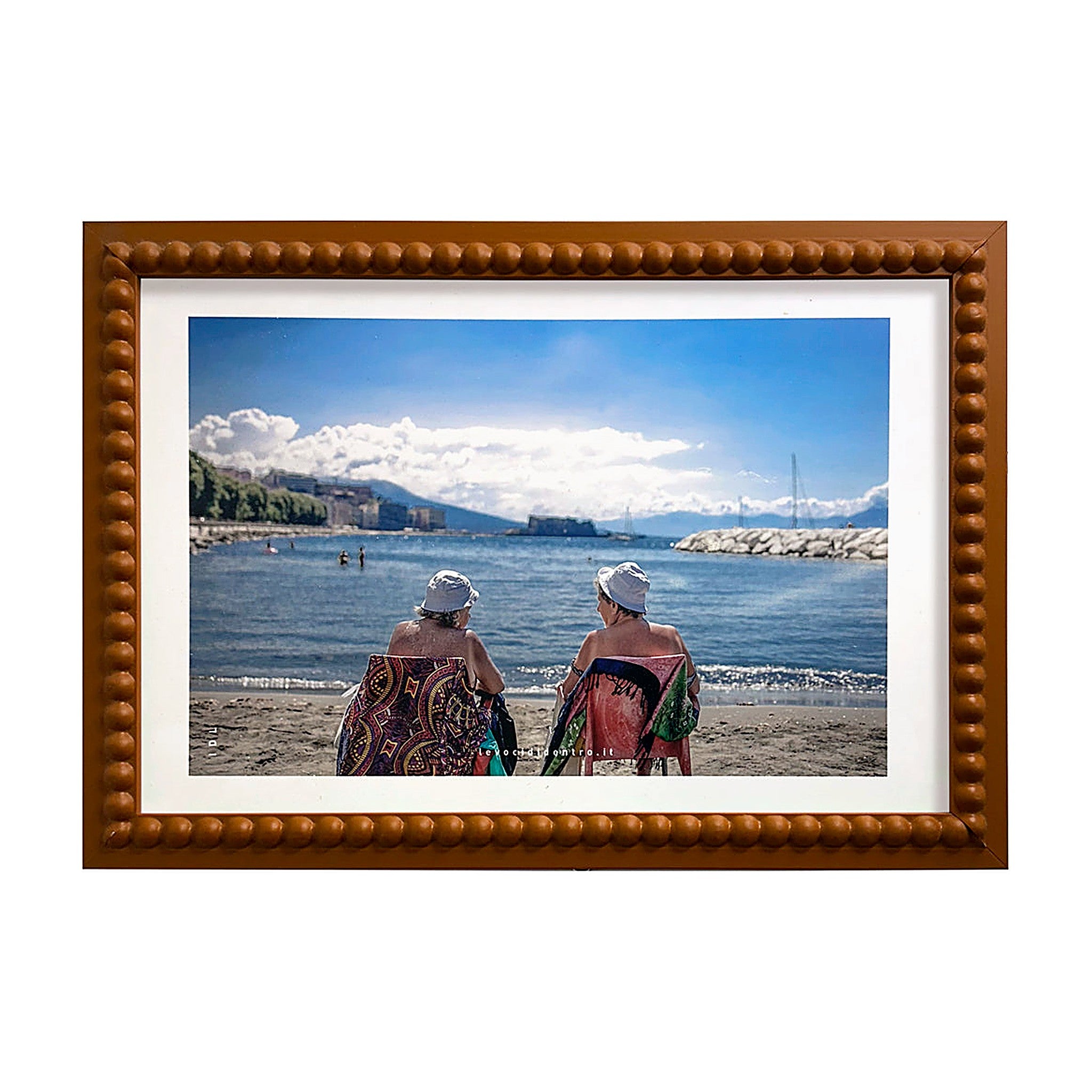 Cofecchie - photographic print on Naples with an Italian handcrafted frame