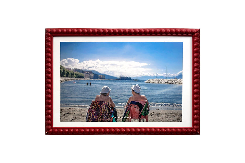 Cofecchie - photographic print on Naples with an Italian handcrafted frame