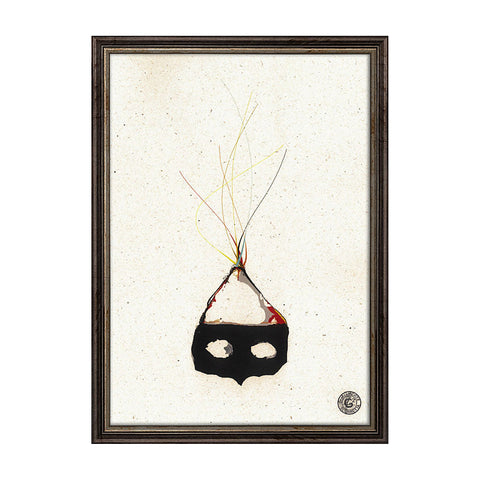 NapoletAMO 3 - Limited edition framed artwork with Italian handcrafted frame