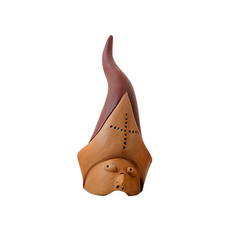 Corno "a" San Gennaro-scultura in terracotta