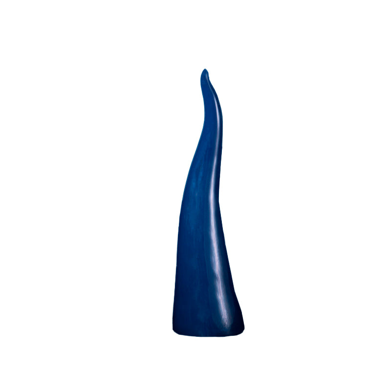 Corni colorati - scultura in ceramica per scaramanzia napoletana (25cm)