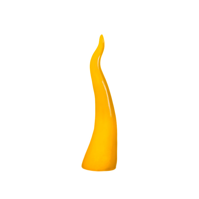 Corni colorati - scultura in ceramica per scaramanzia napoletana (25cm)