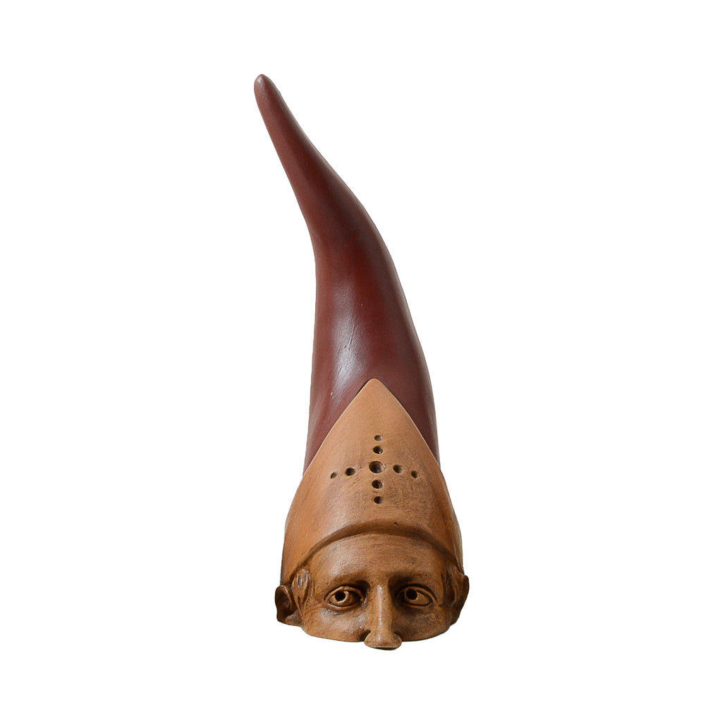 Corno San Gennaro in Terracotta-scultura grande in terracotta