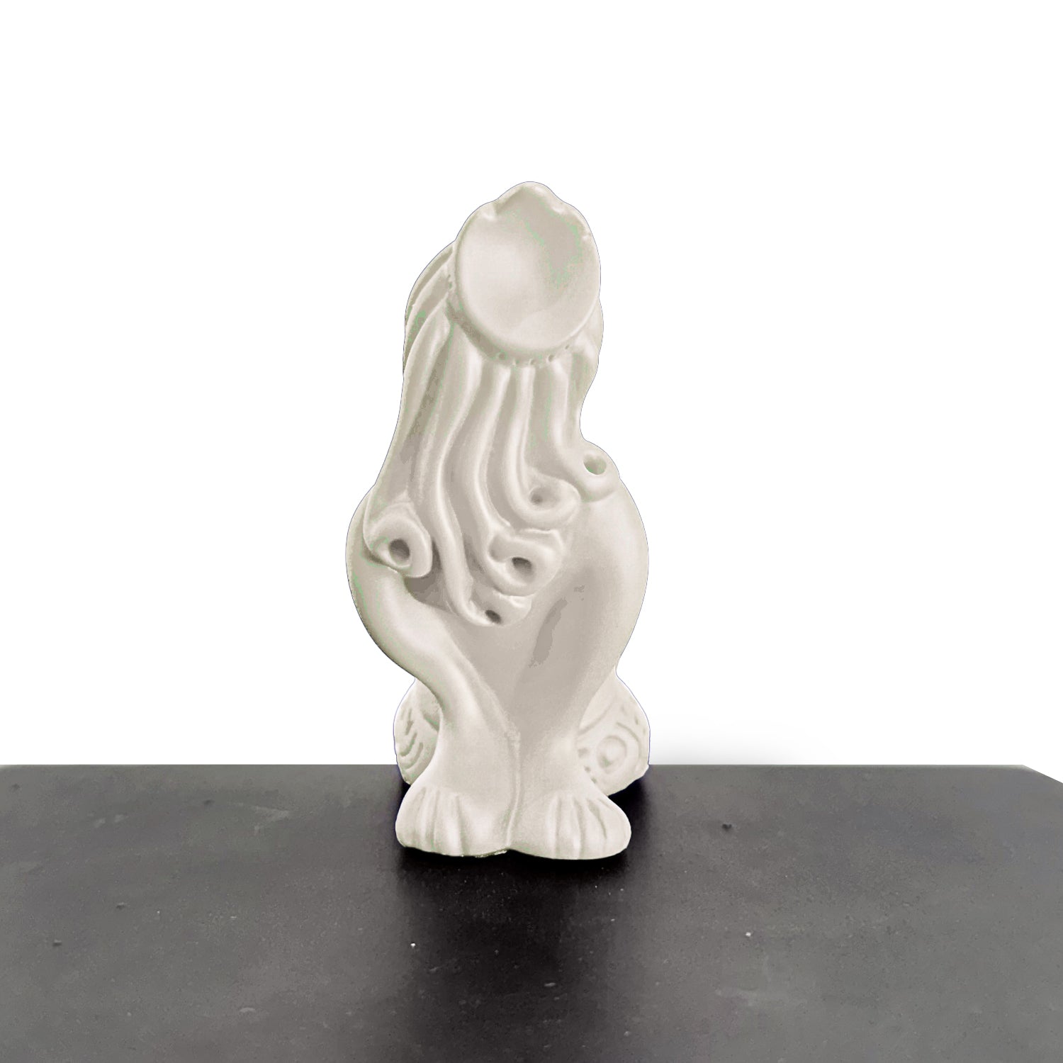 Partenope è cchiù bell' 'e Venere - sculpture in resin on the siren protector of Naples