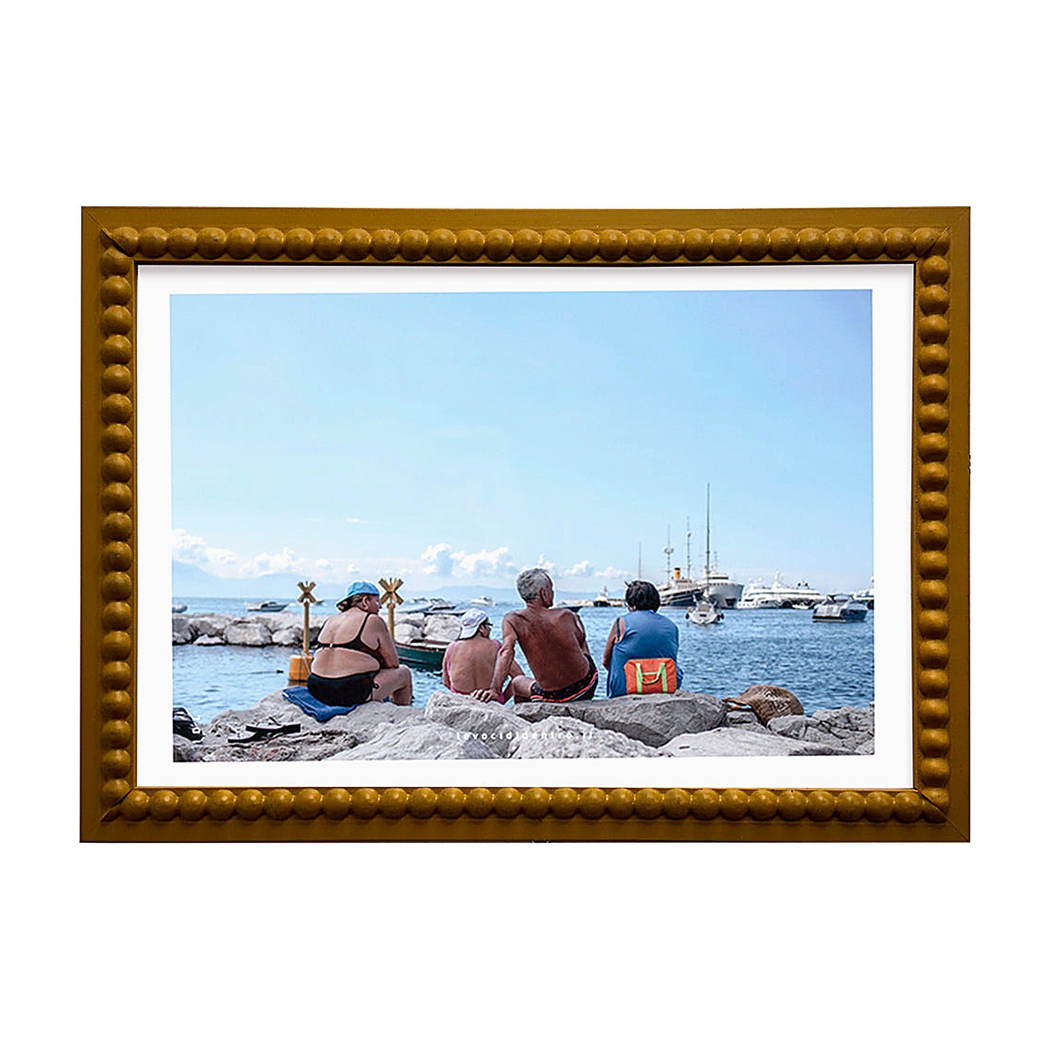 Seafarers - photographic print with Italian artisan frame