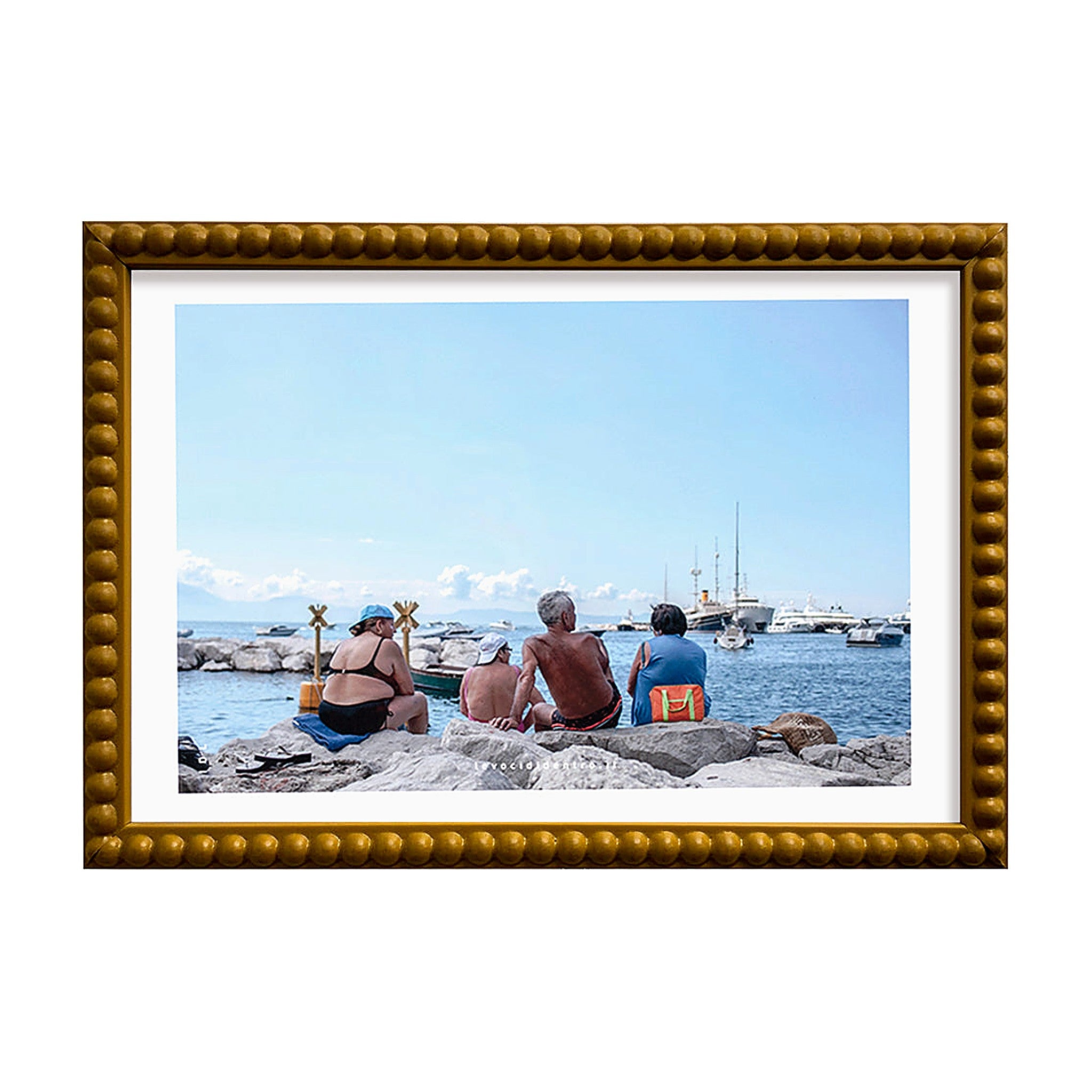 Seafarers - photographic print with Italian artisan frame
