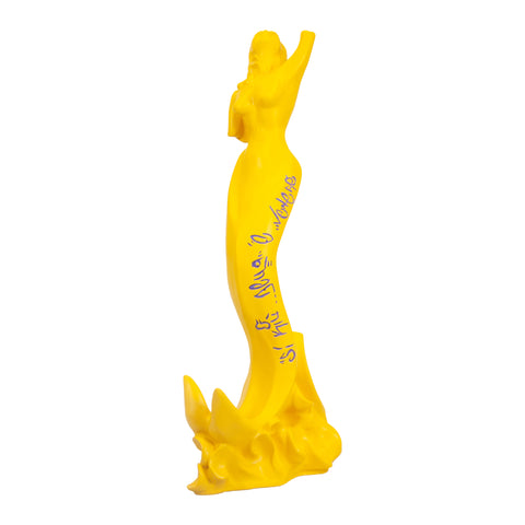 Partenope è cchiù bell' 'e Venere - scultura in resina sulla sirena protettrice di Napoli