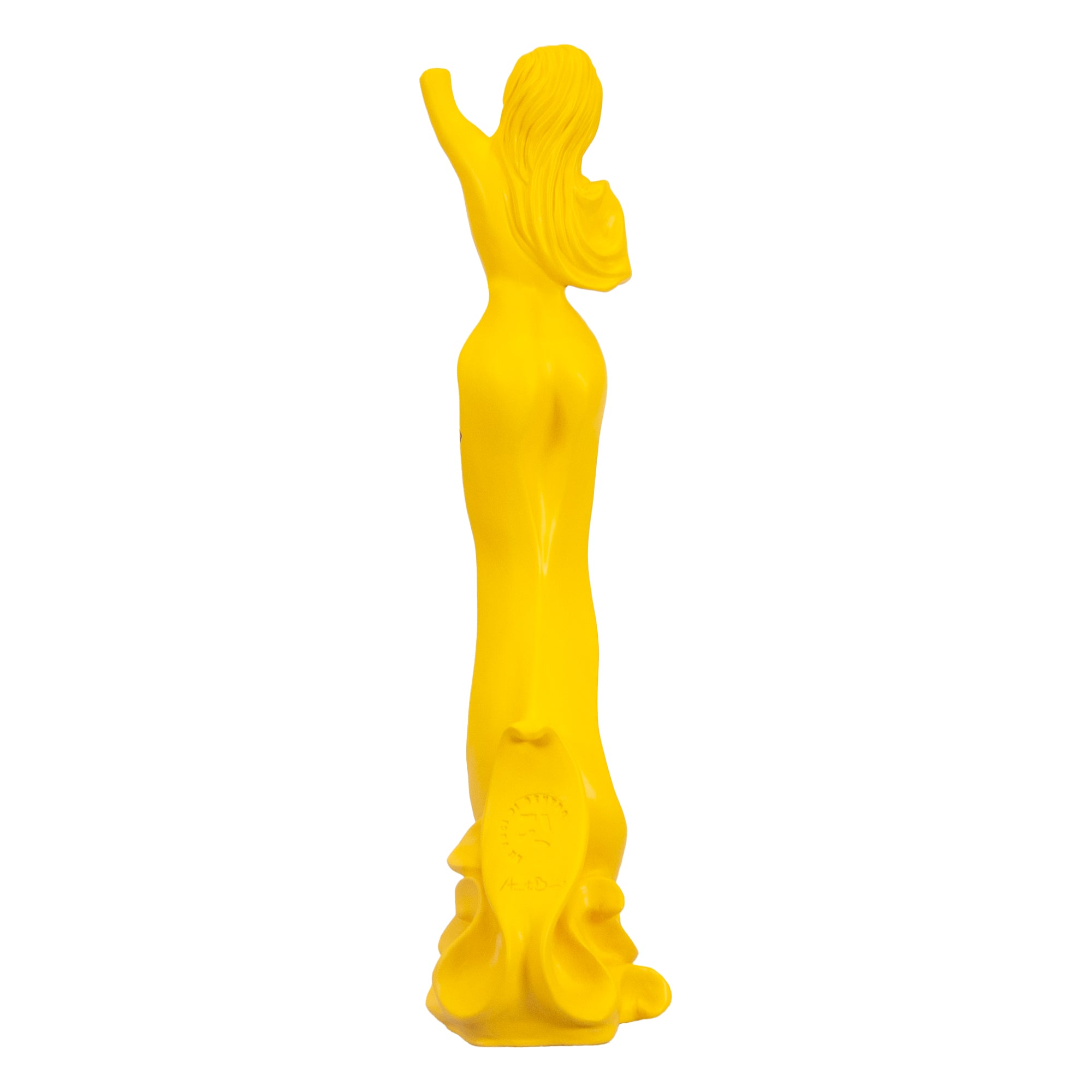 Partenope è cchiù bell' 'e Venere - sculpture in resin on the siren protector of Naples