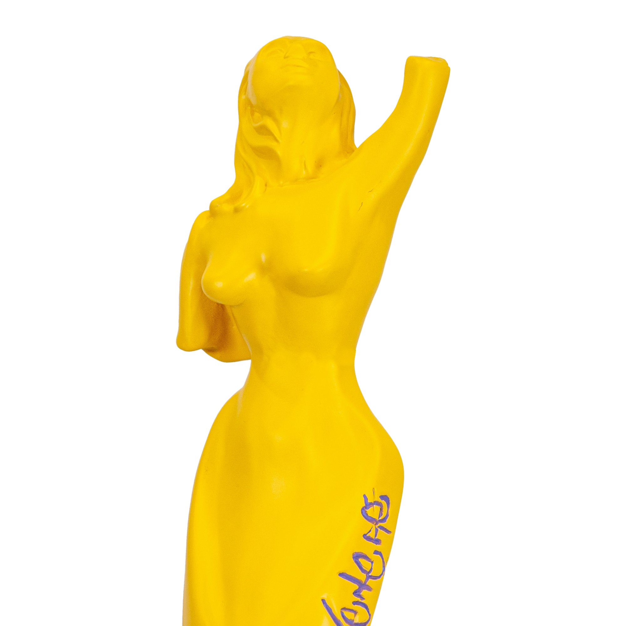 Partenope è cchiù bell' 'e Venere - sculpture in resin on the siren protector of Naples