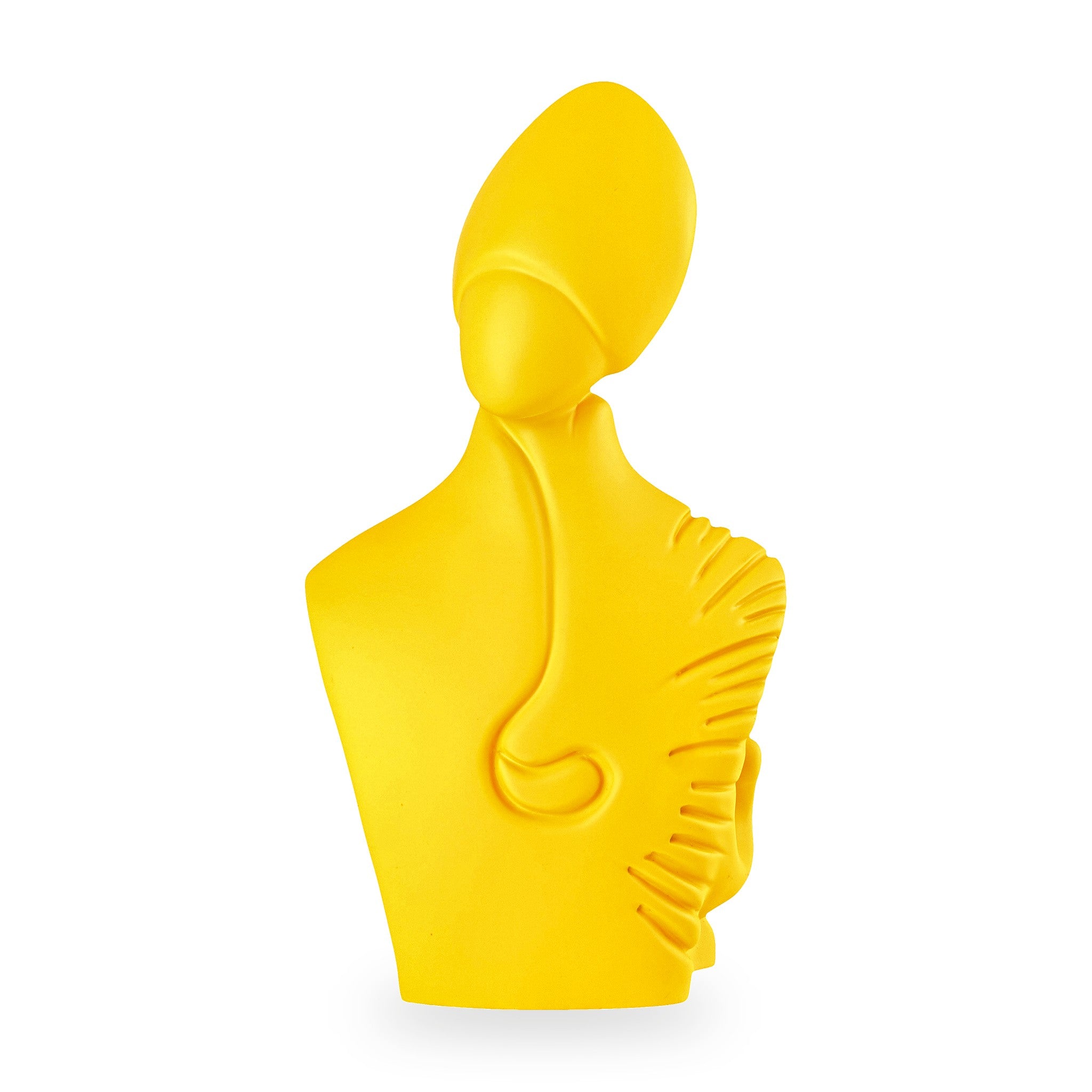 the new San Gennaro - 27 cm opaque colored resin sculpture