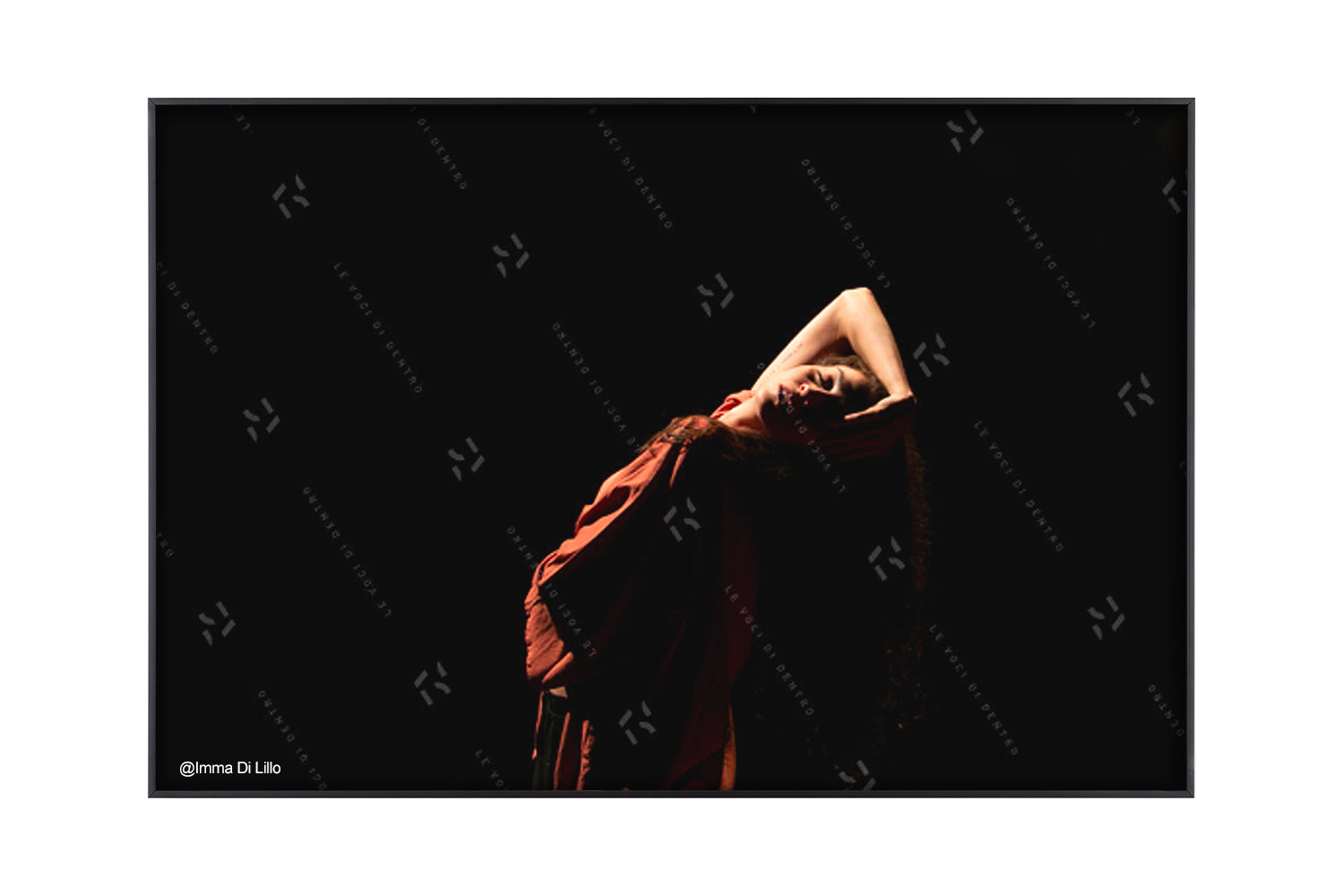 Let yourself go 7 - Fine Art photographic print, Caporali Theater in Panicale, 2020
