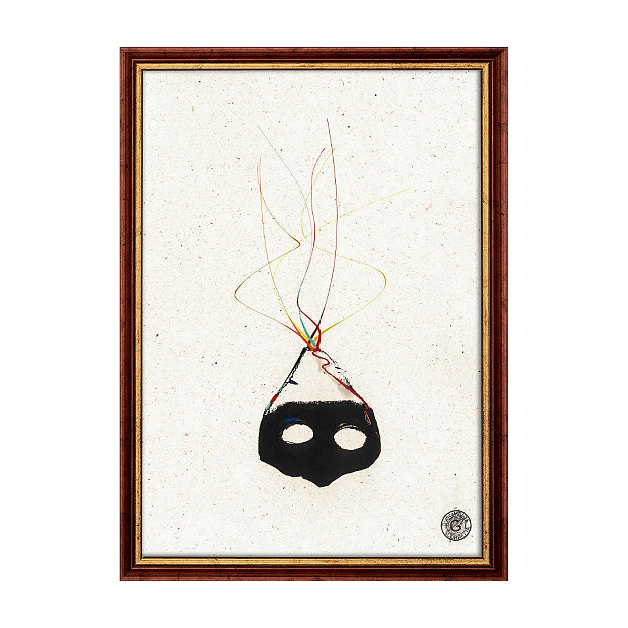 NapoletAMO 4 - Limited edition framed artwork with Italian handcrafted frame