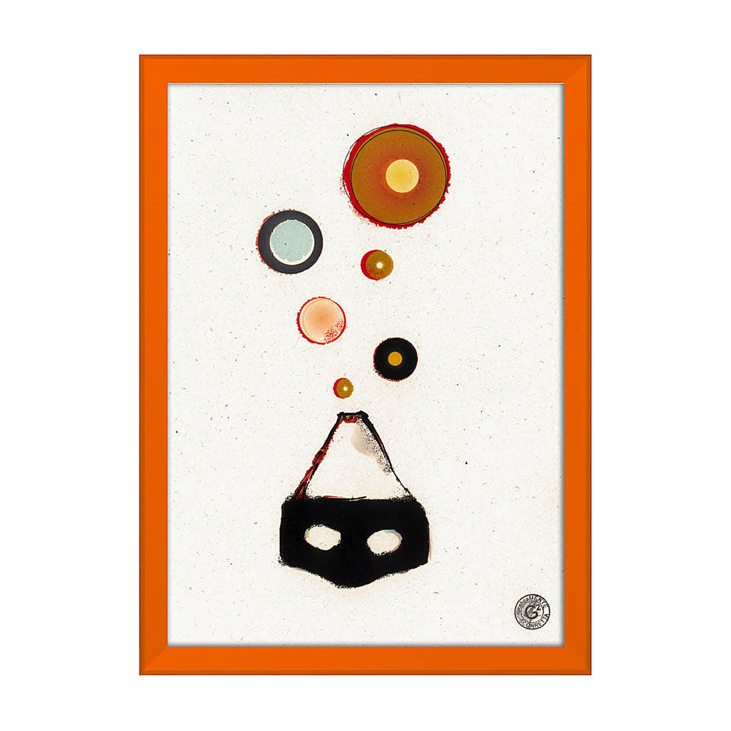 NapoletAMO 7 - Limited edition framed artwork with Italian handcrafted frame