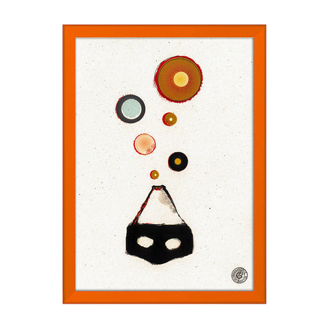 NapoletAMO 7 - Limited edition framed artwork with Italian handcrafted frame