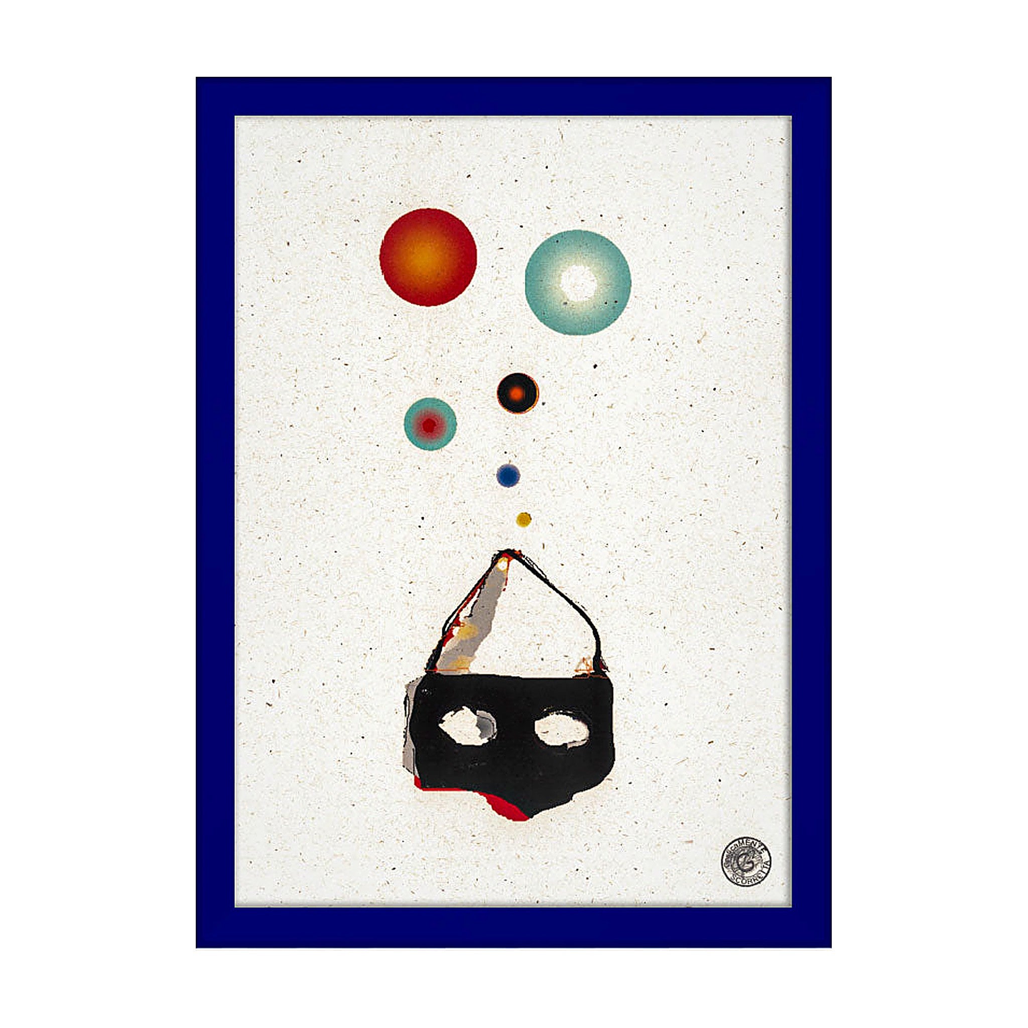 NapoletAMO 8 - Limited edition framed artwork with Italian handcrafted frame
