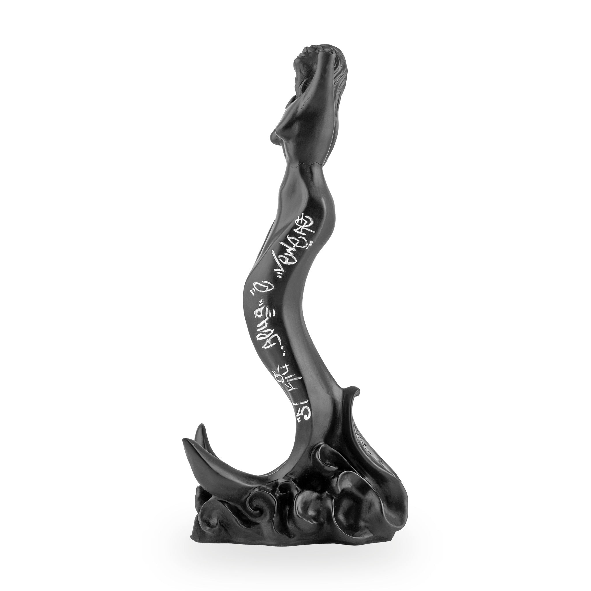 Partenope è cchiù bell' 'e Venere - sculpture in resin on the siren protector of Naples