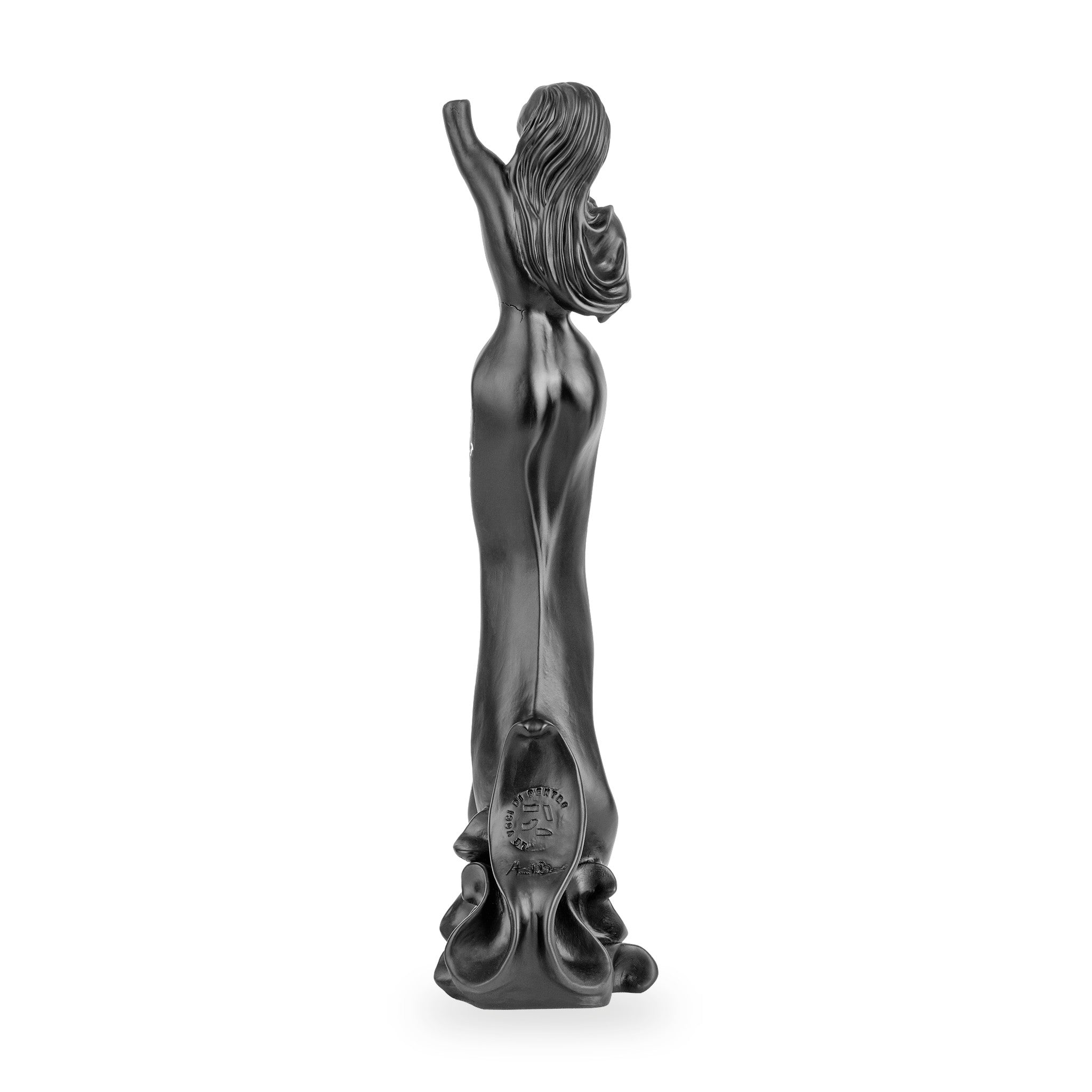 Partenope è cchiù bell' 'e Venere - sculpture in resin on the siren protector of Naples