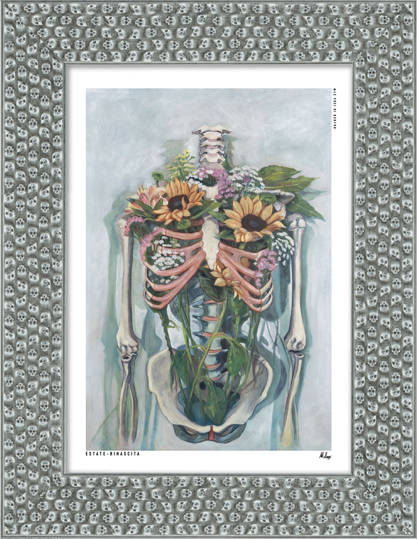 Estate-Rinascita - poster su carta opaca per stampa Fine Art