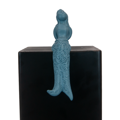 Partenope è cchiù bell' 'e Venere - sculpture in resin on the siren protector of Naples